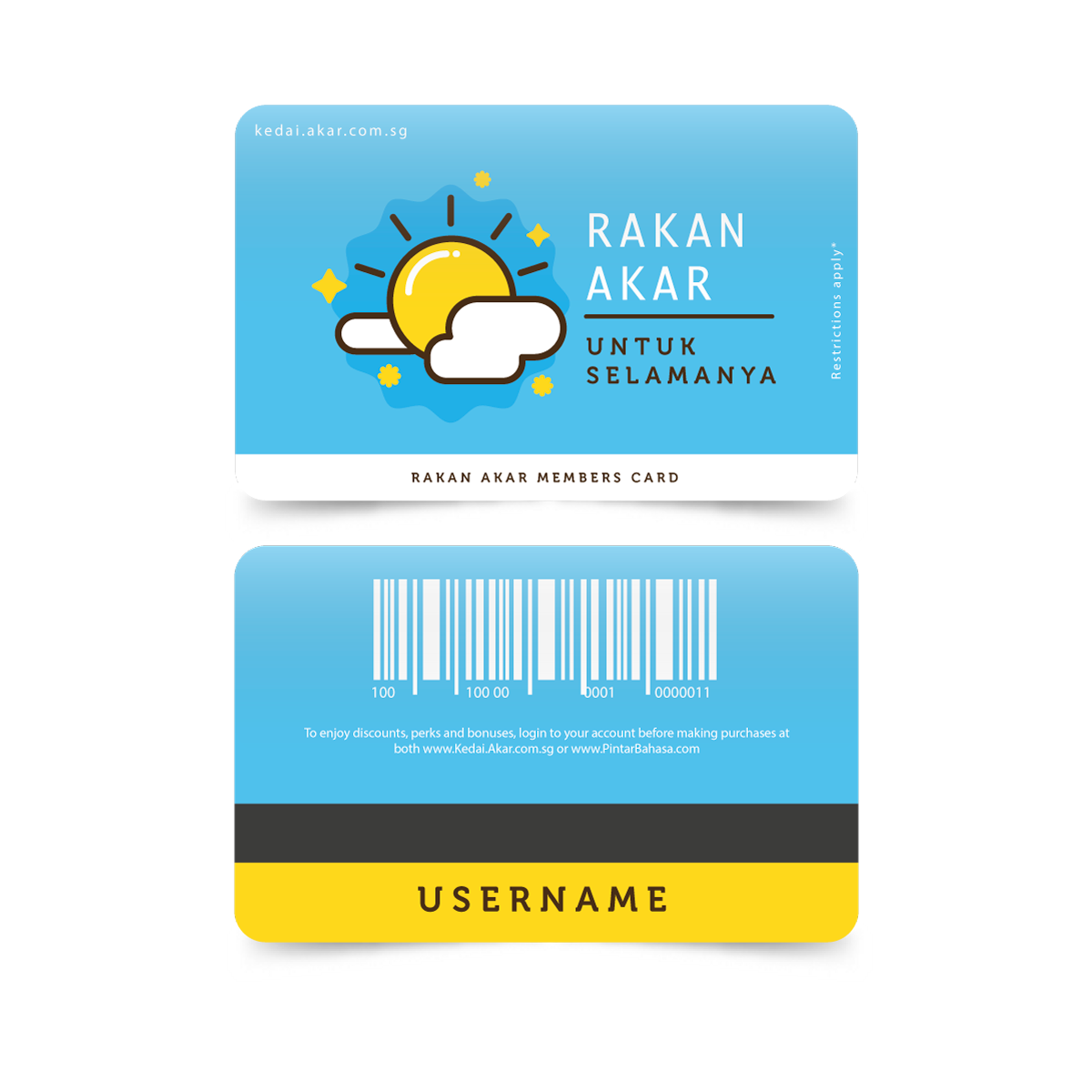 Rakan-Akar-Members-Card