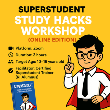 🎓 Superstudent Study Hacks Workshop (Zoom – 25 June 2025, Wednesday) - Image 4