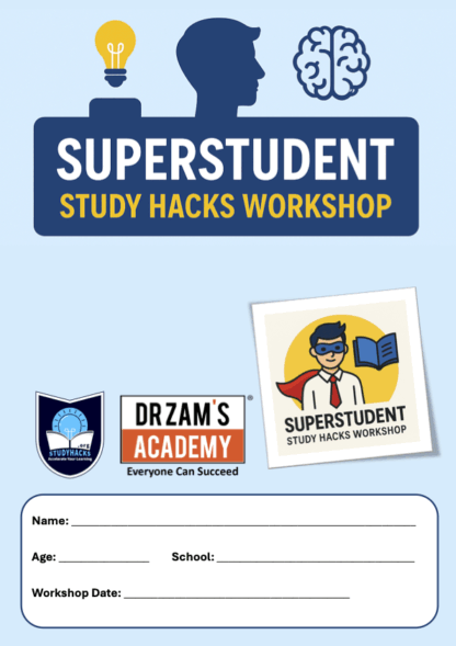 🎓 Superstudent Study Hacks Workshop (Zoom – 25 June 2025, Wednesday) - Image 13