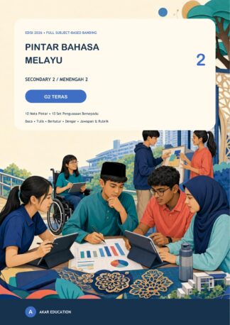 Pintar Bahasa Melayu Secondary 2 — Edisi 2026 (Pilih G1/G2/G3)