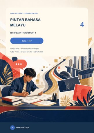 Pintar Bahasa Melayu Secondary 4 — Final GCE Cohort 2026 (Pilih N(T)/N(A)/O-Level)